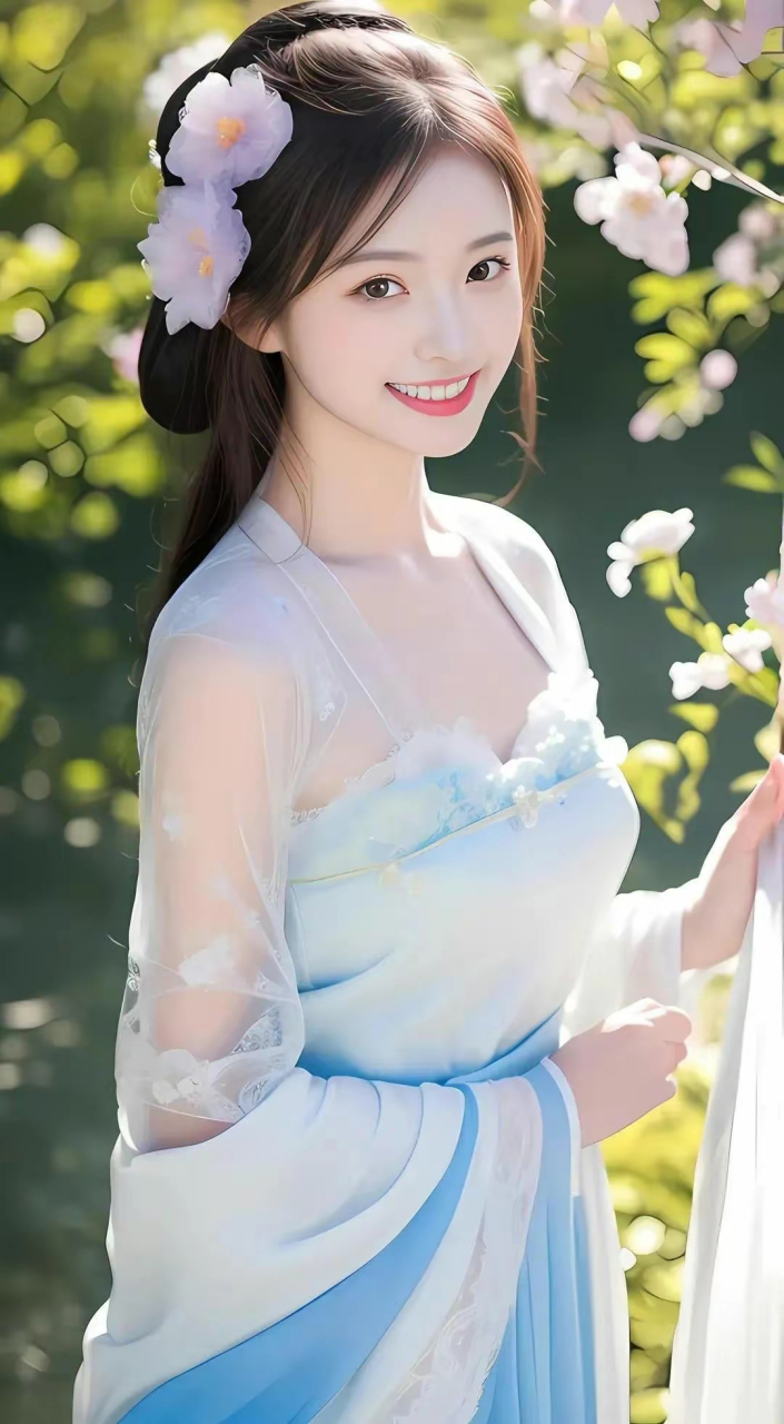 一组绝美古装ai美女
