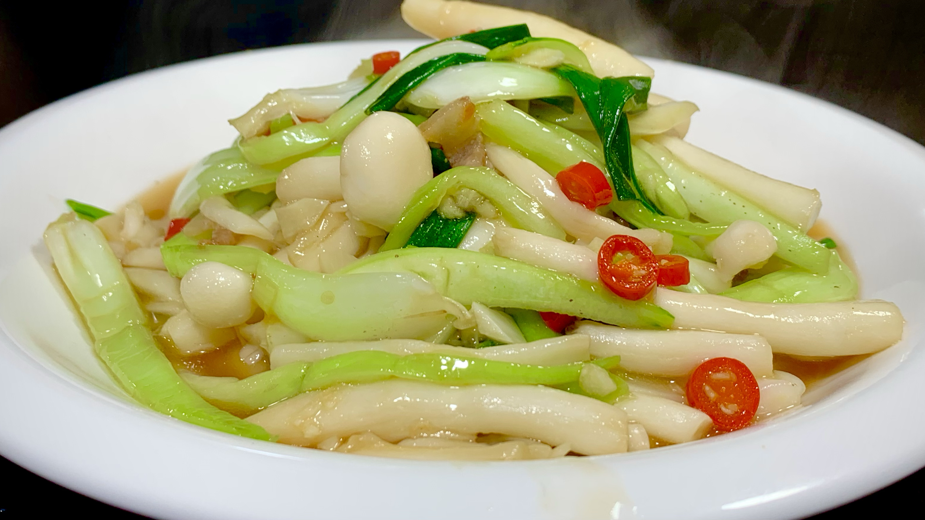 万万没想到白玉菇这样做才最好吃,清脆爽口,每天吃都不腻,好香