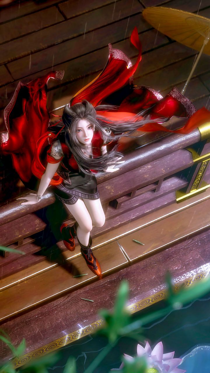 美姬疏狂仙如画,姝颜妩媚度芳华.#焰灵姬# #国漫女神