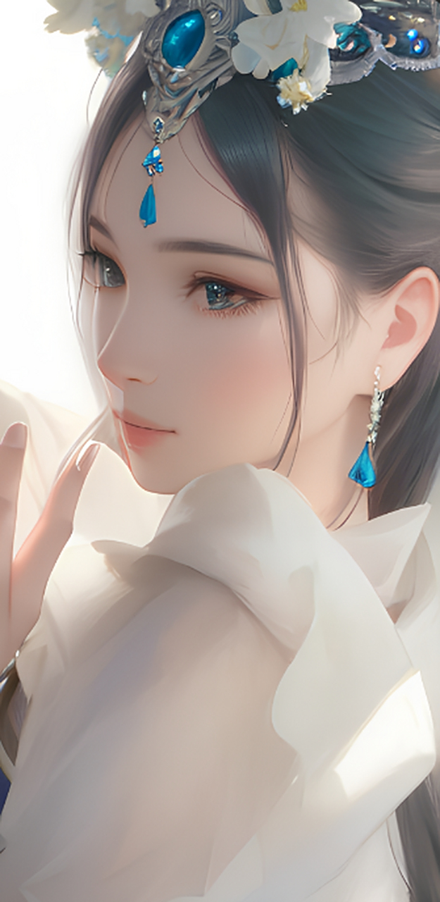 用百度文心一格ai生成的大话西游2,玄剑娥