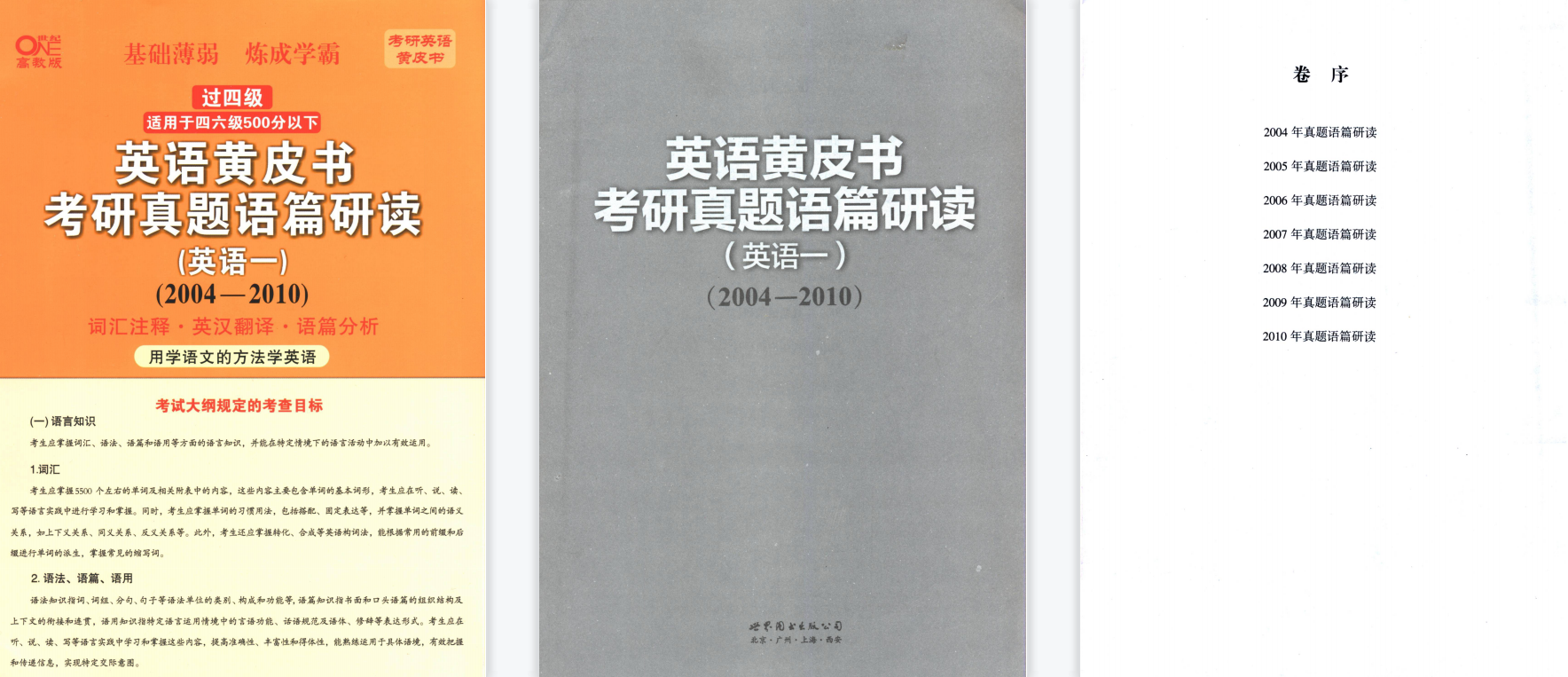 24考研英语张剑黄皮书电子版pdf 25考研英语张剑黄皮书电子版pdf