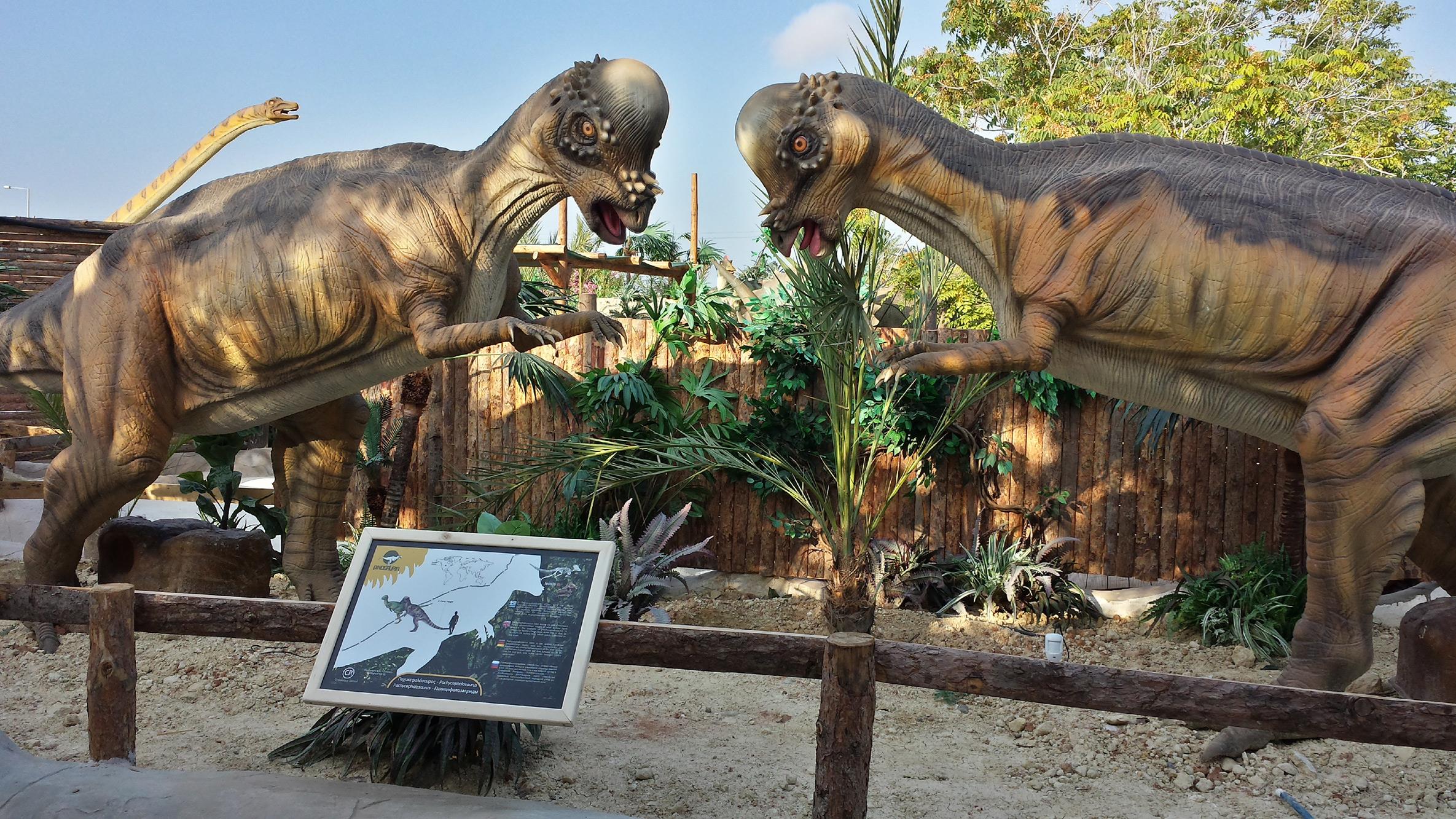 逼真仿生,展示科技魅力的仿真恐龙模型