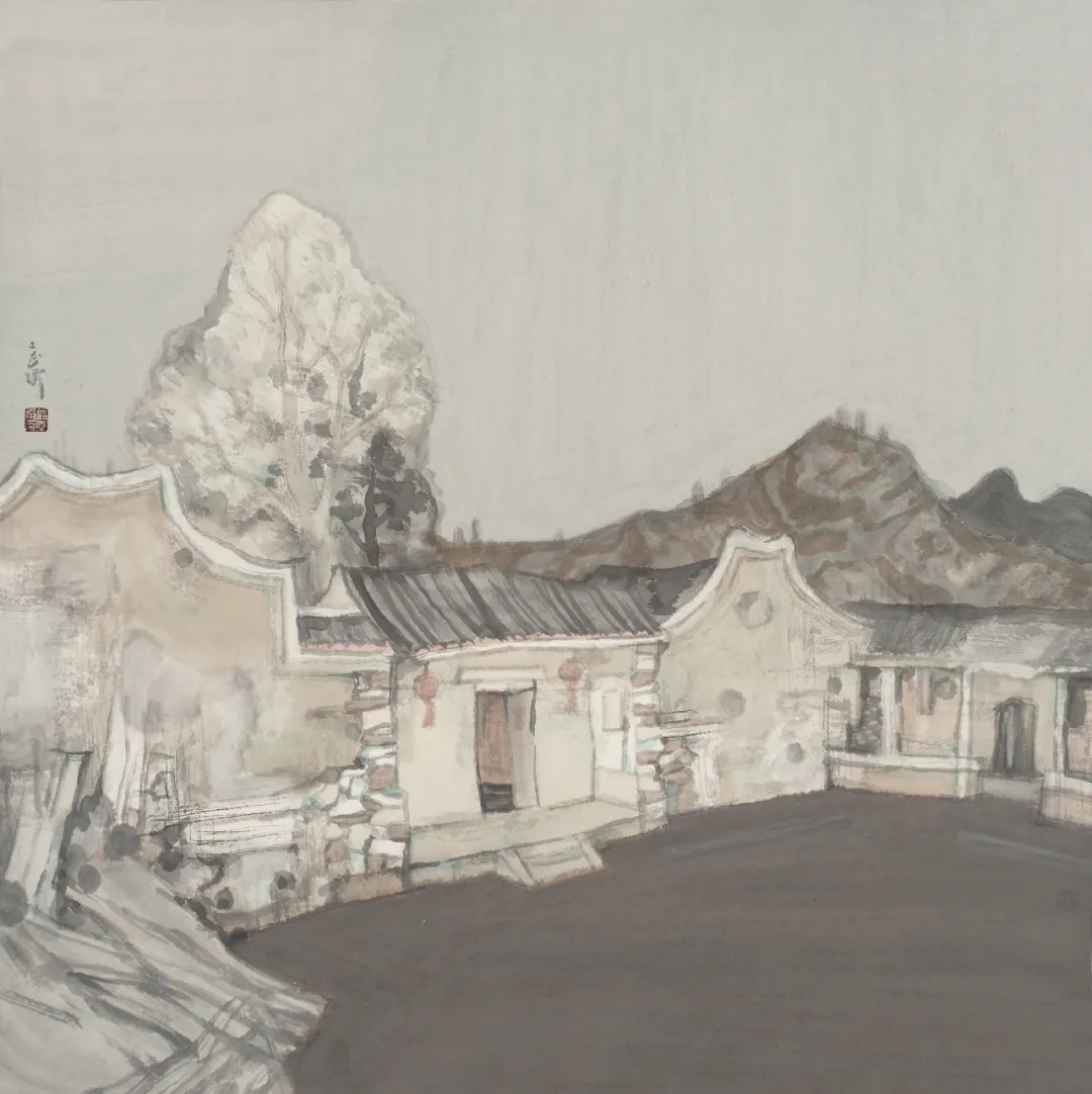 福建省画院|穿过昼夜的笔端——翁志承山水画