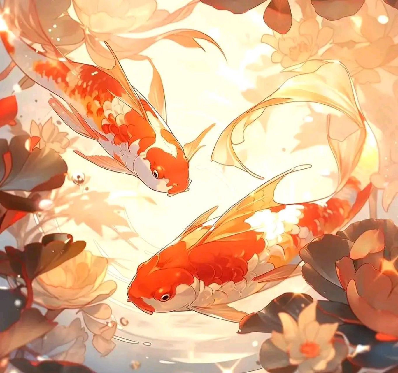 转运好兆头 可做头像 锦鲤送吉祥, 祝你万事如意发大财, 平安又健 ..