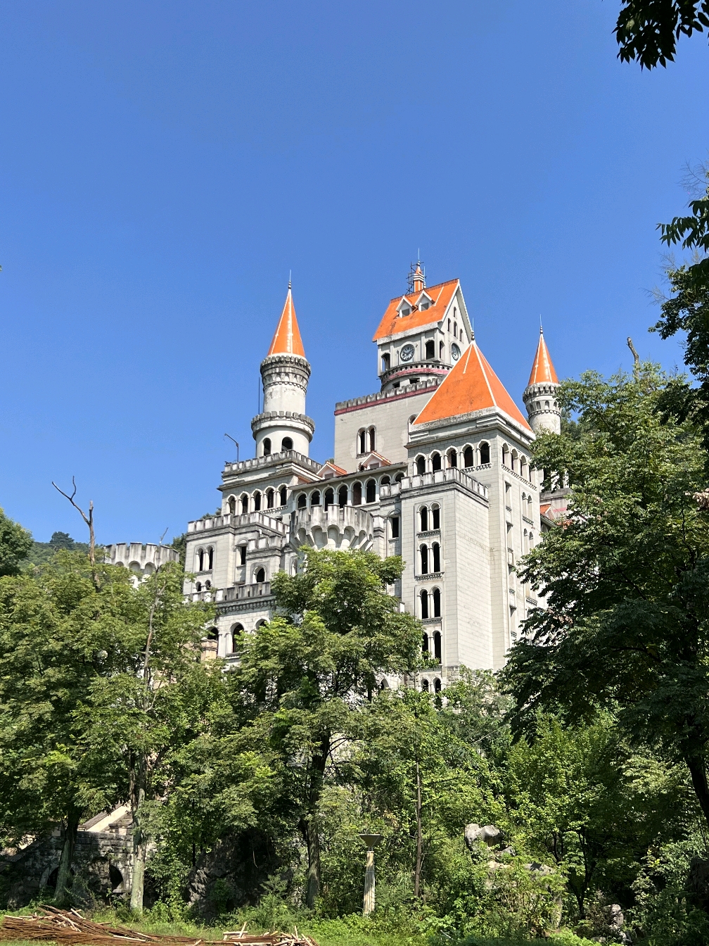 欧式建筑修得非常漂亮,被称重庆九龙坡网红楼,名为霸下意城堡,龙生