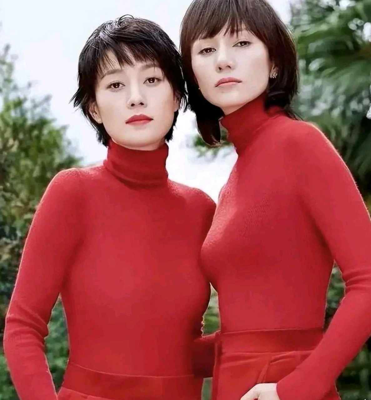 45岁袁泉和46岁马伊琍同框拍时尚大片,各有各的美,袁泉和马伊琍各有各