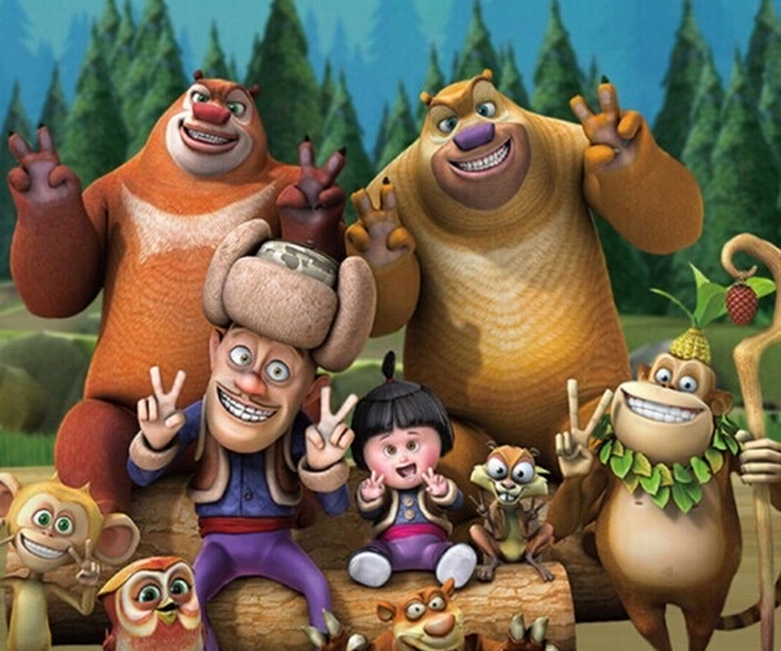 熊出没之过年  春节是中国最重要的节日,也是全家团聚,传统文化传承的