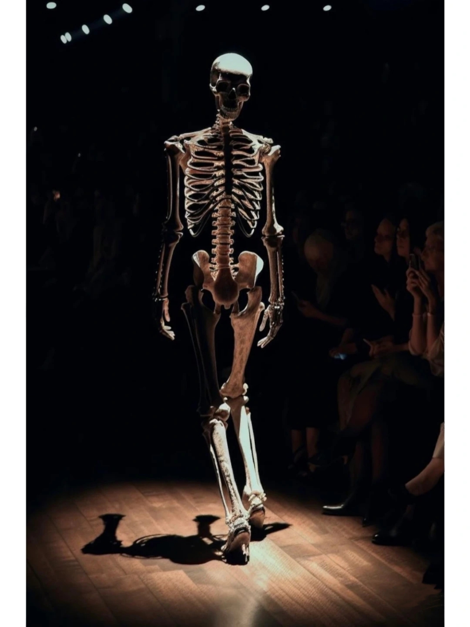 那么瘦成骷髅架子好看吗?#超模身材