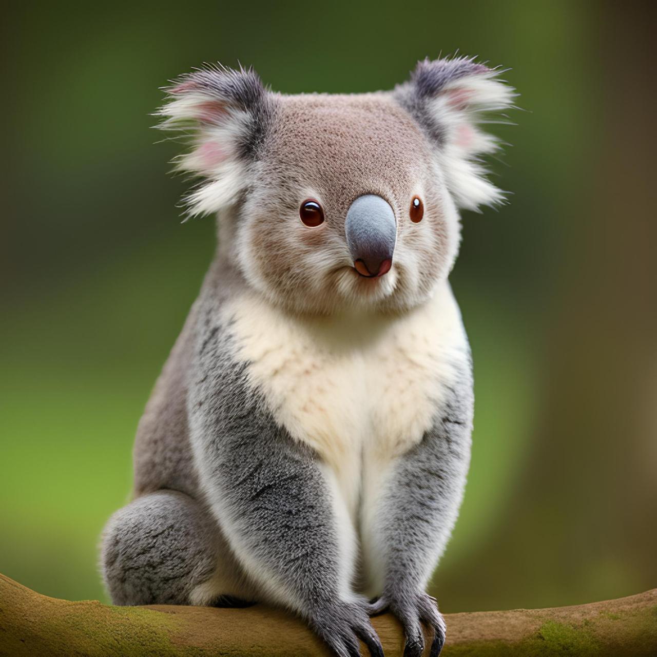 遇见一只呆萌的小可爱 #考拉