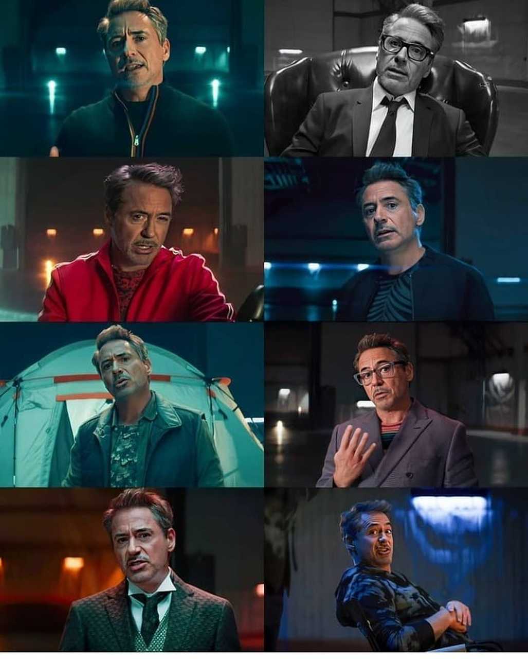 钢铁侠经典侧身歪头动作合集 #漫威# #漫威电影宇宙