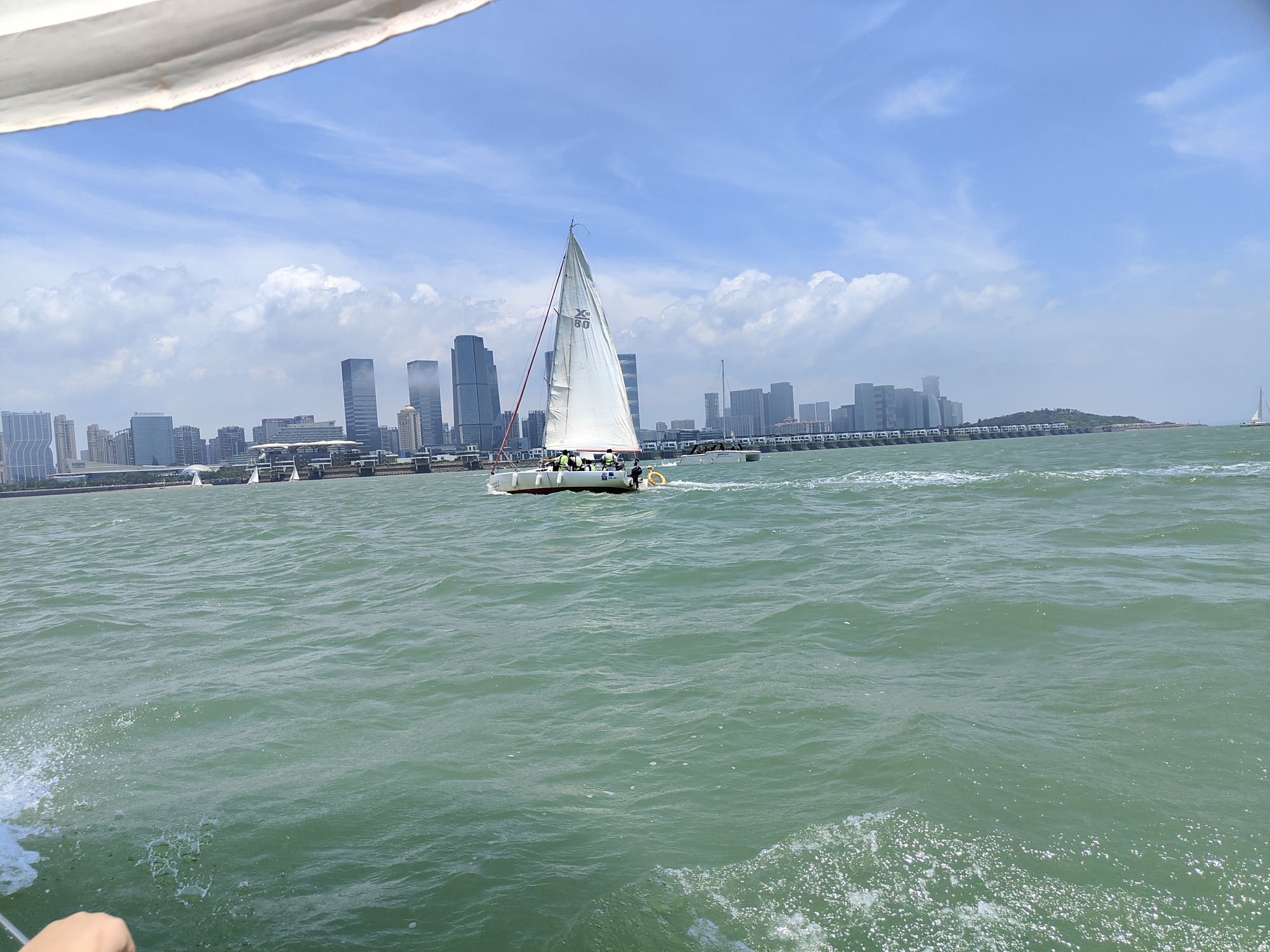 厦门会展中心帆船