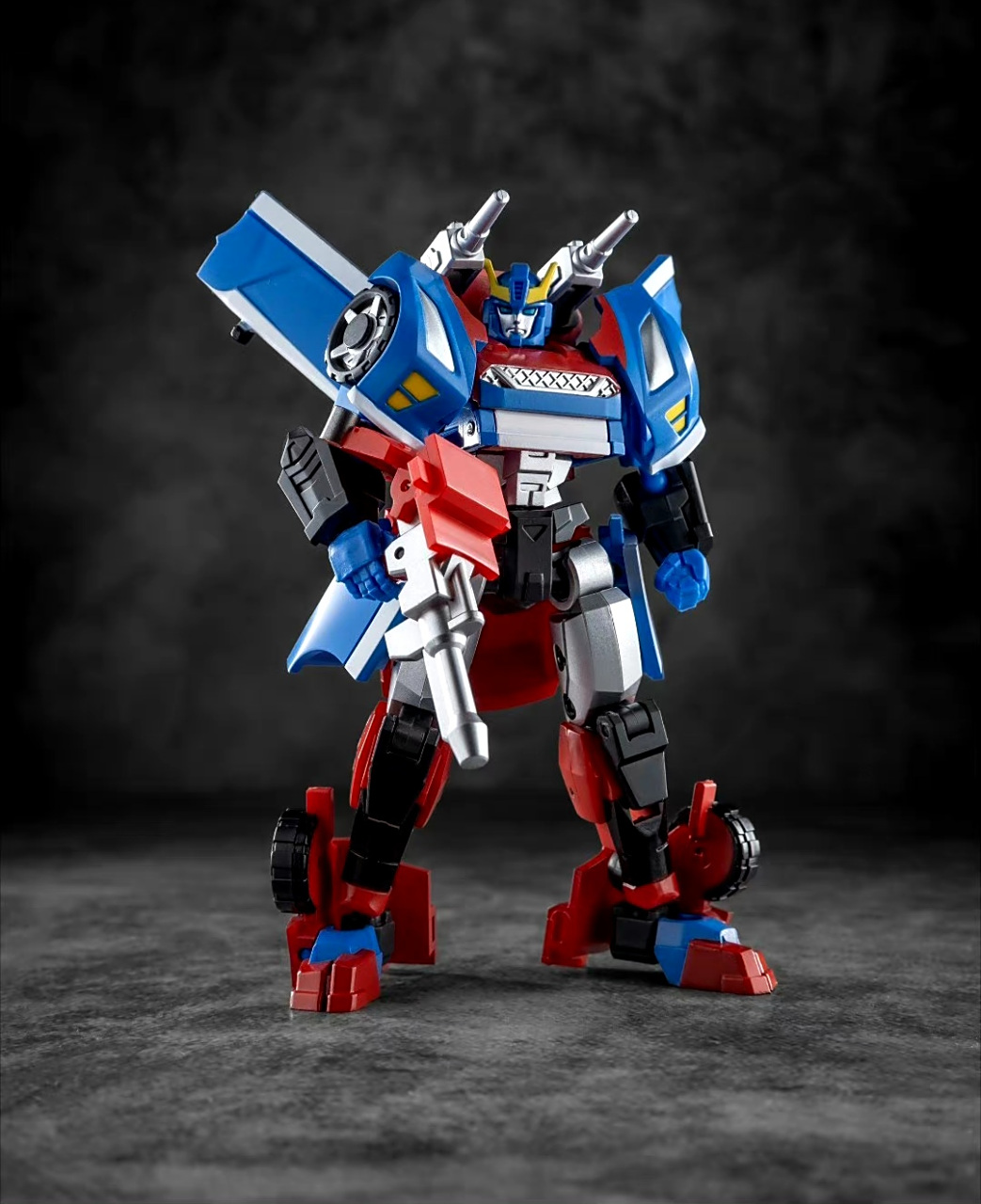 模型欣赏:铁工厂ironfactory 钢铁武士系列  if ex-63n 狼烟,角色出自