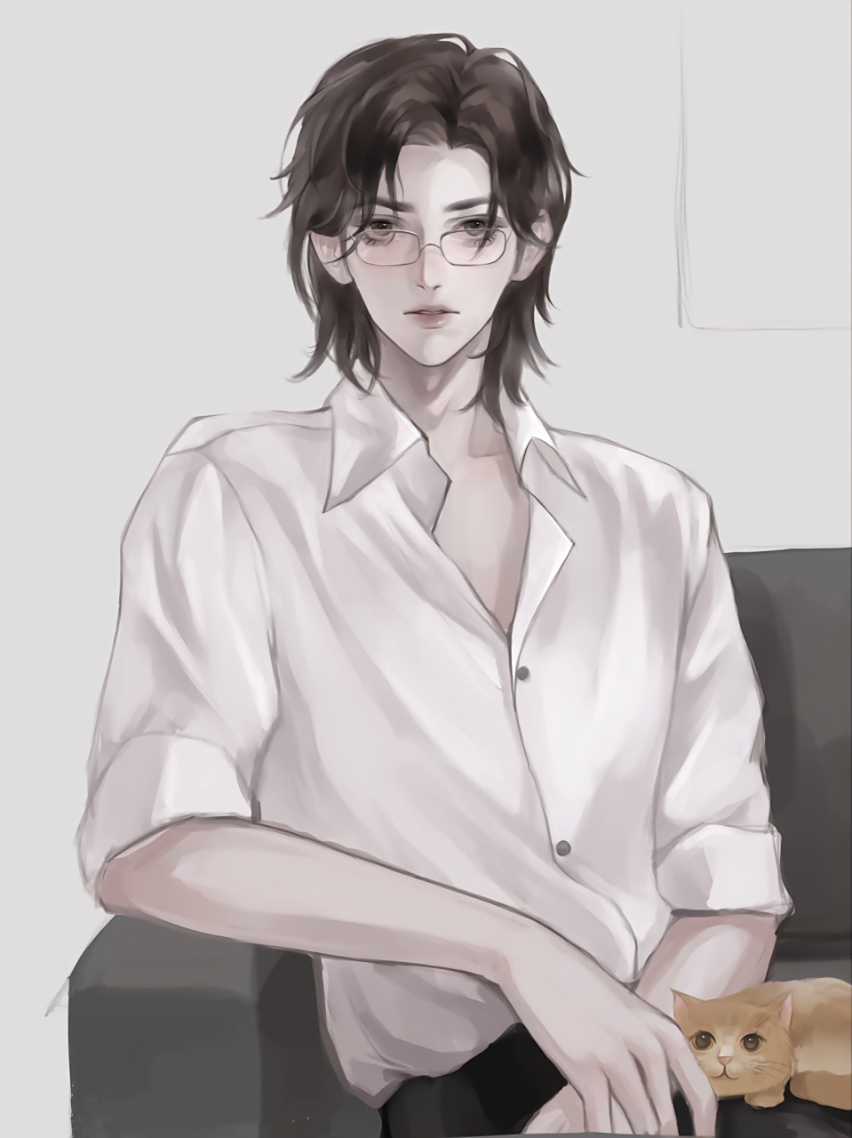 费渡,真的好帅呀! 画师:巫尾wuwei