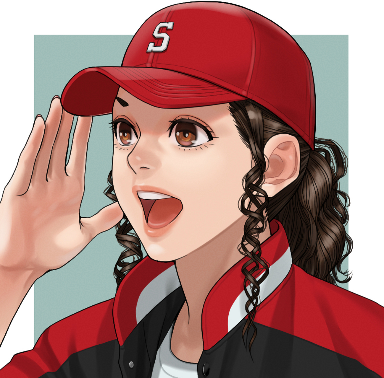教练,我想打篮球——灌篮高手#二次元#  画师:イマムラケイジ