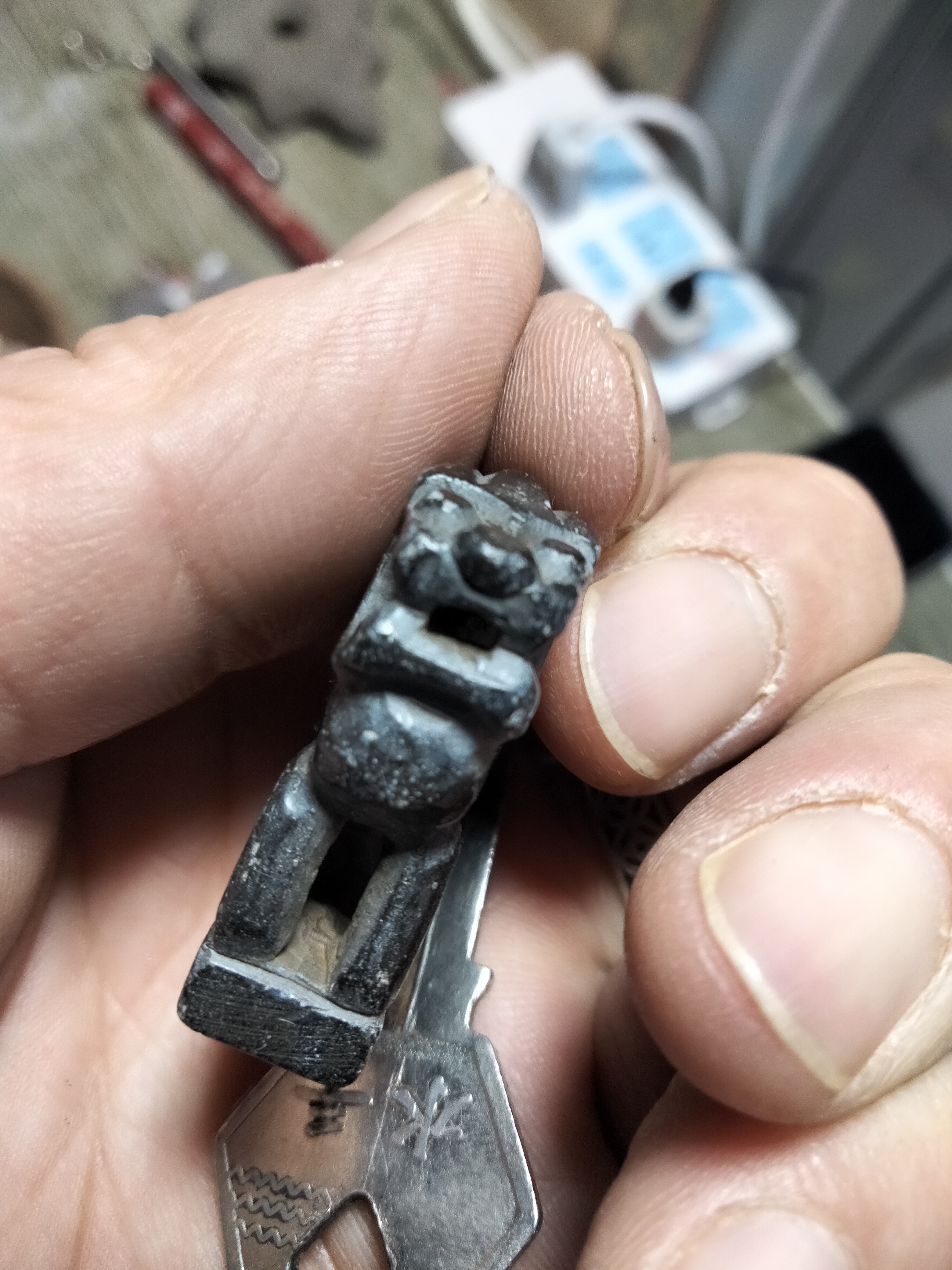 煤精八思巴文狮身印章