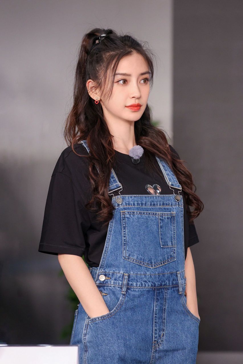 奔跑吧兄弟妆造★杨颖angelababy|||#女明星[话题]# #奔跑吧[话题]