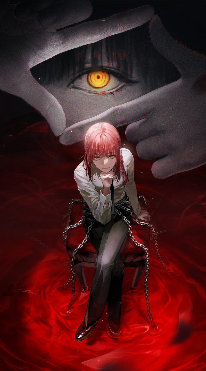 "坏女人"——玛奇玛(电锯人)#二次元#  画师:chyoki