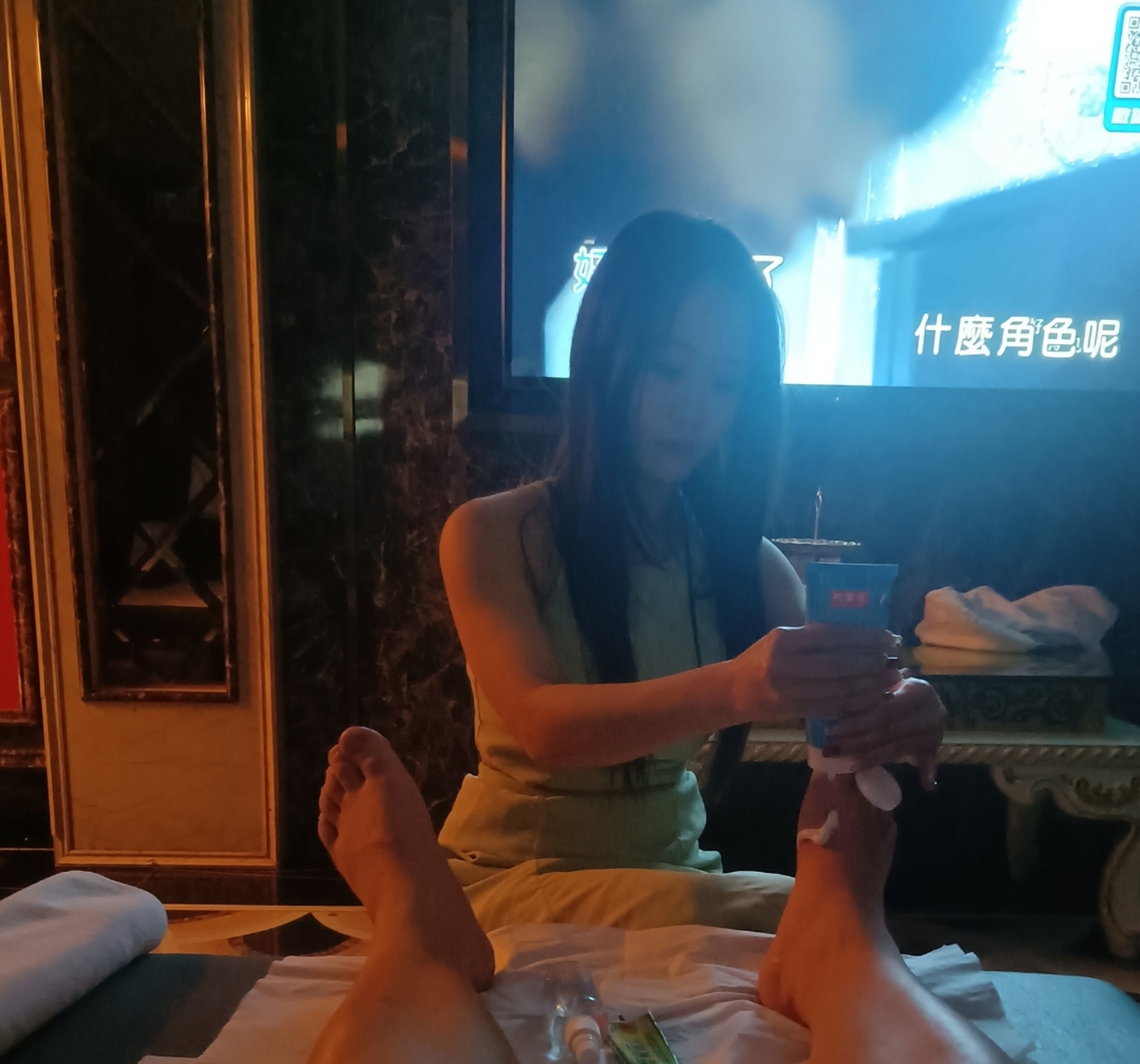 每次去足浴修脚,那里的小妹总喜欢问一句:大哥您喝酒了吗?