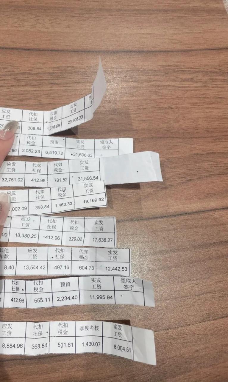 太难了,汽车销售人员半年的工资条,原来也这么低.