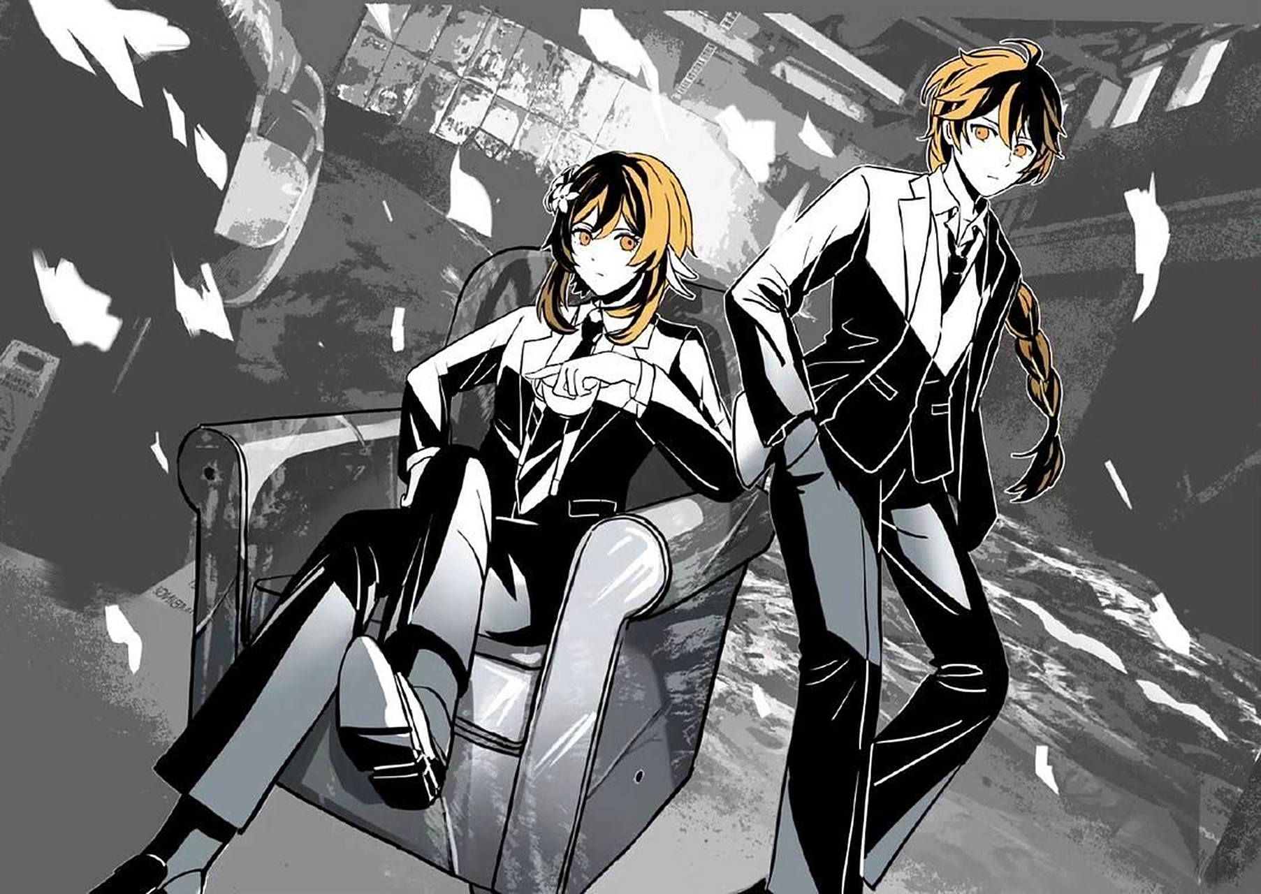 黑帮系列!画师:迷图meyz