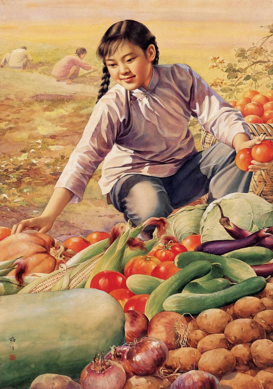 五十年代的宣传画