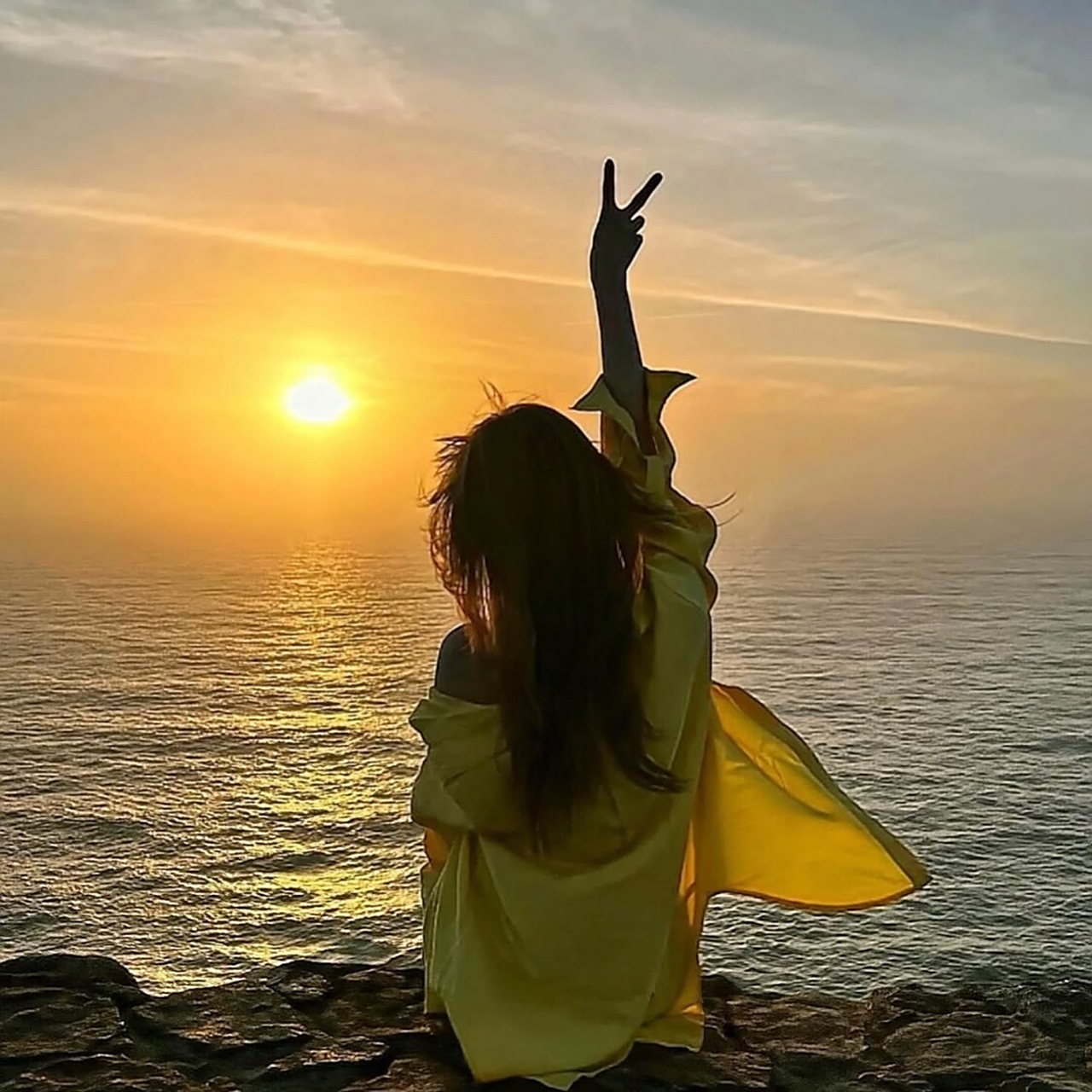 美女风景图#女生头像