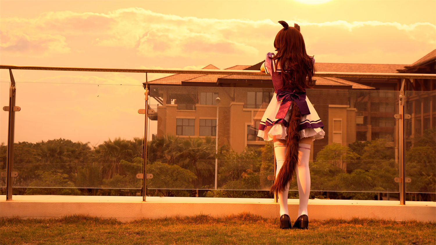 G44不会受伤申请出战，赛马娘米浴绝美cos套图