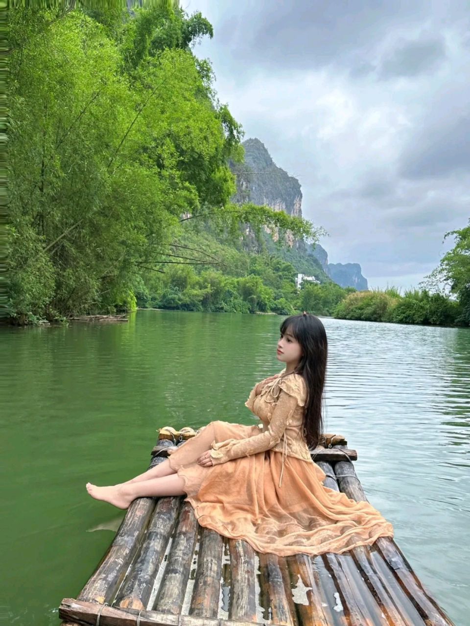 绿水青山带笑颜#女士衣服