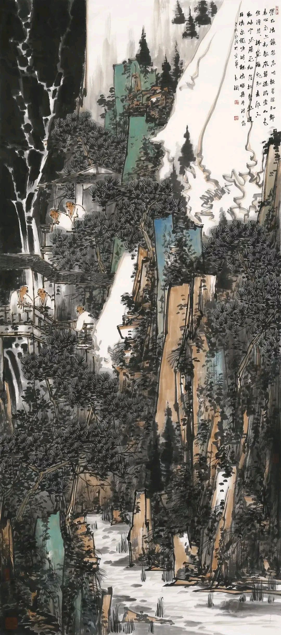 「画坛掇英」中国画画家鞠占圃作品选!