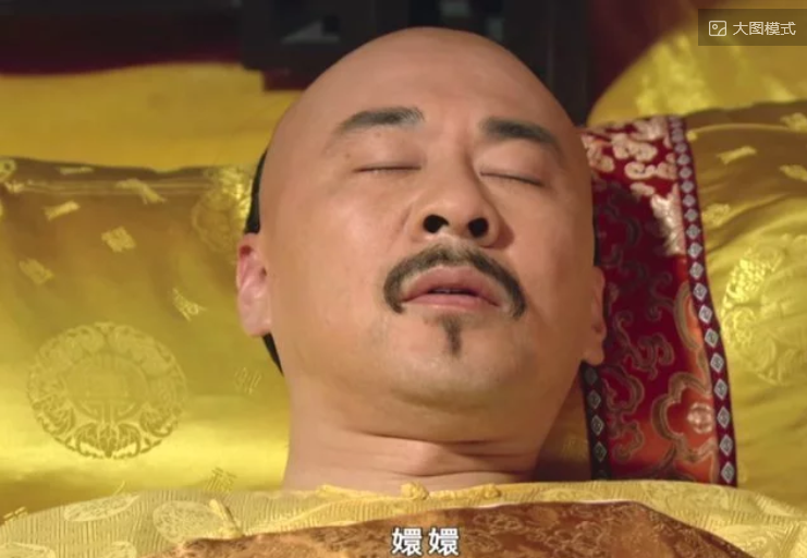 皇帝生病时叫甄嬛的名字,果郡王在旁边捣乱,沈眉庄一脸惊恐