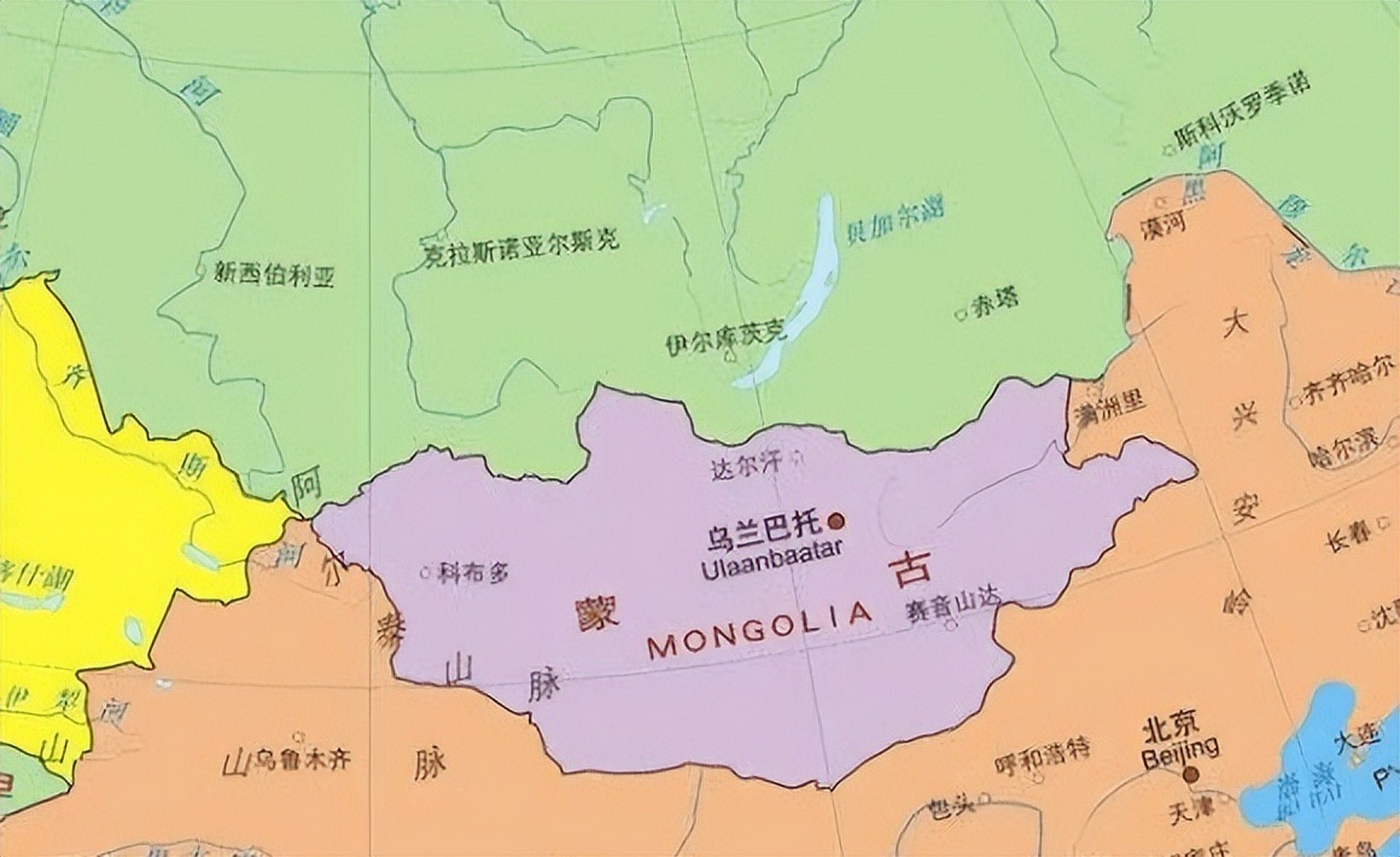 美国在外蒙古这个完全被中俄包围,人口只有两三百万的国家的稀土供应