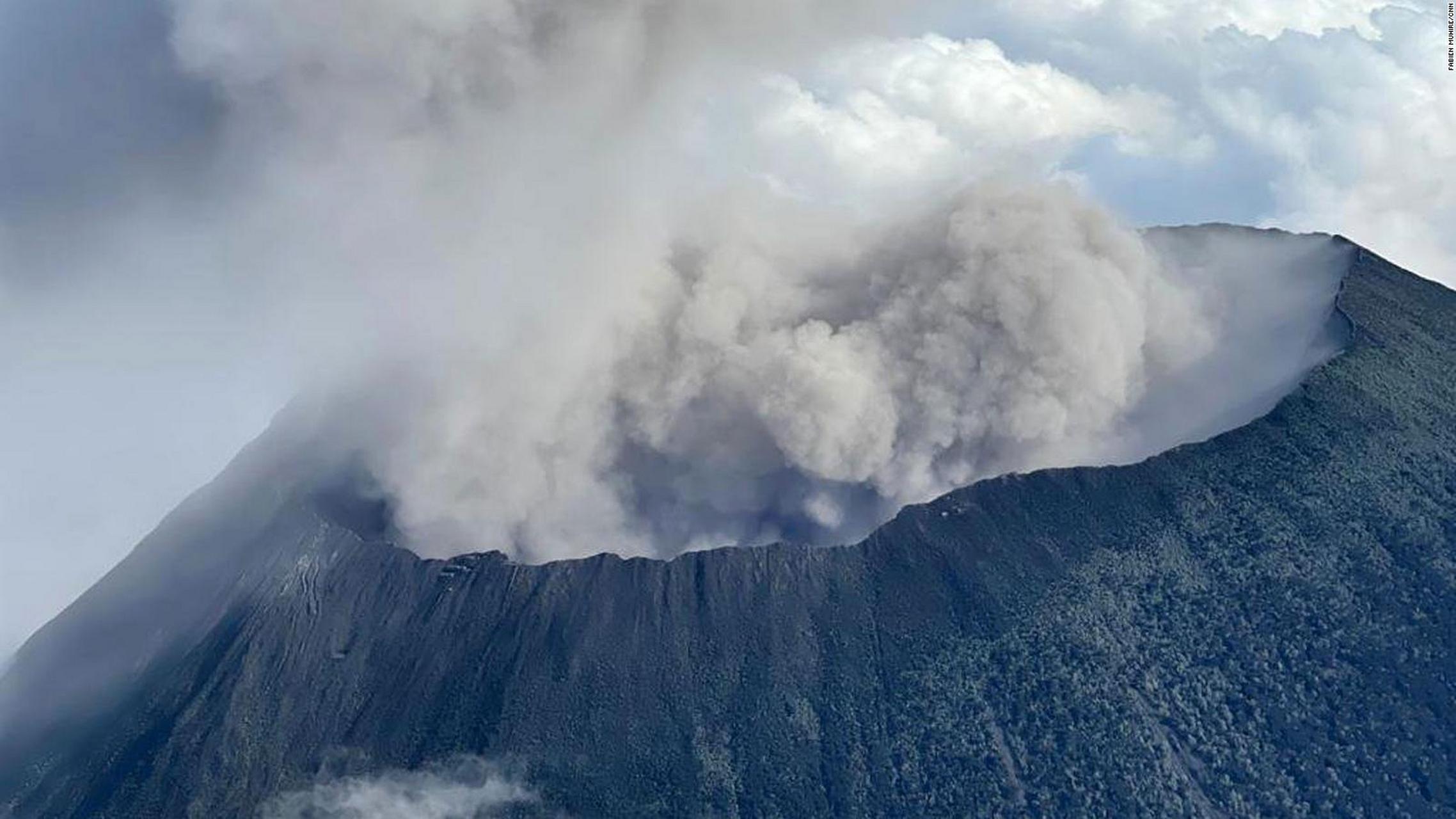 刚果火山图片