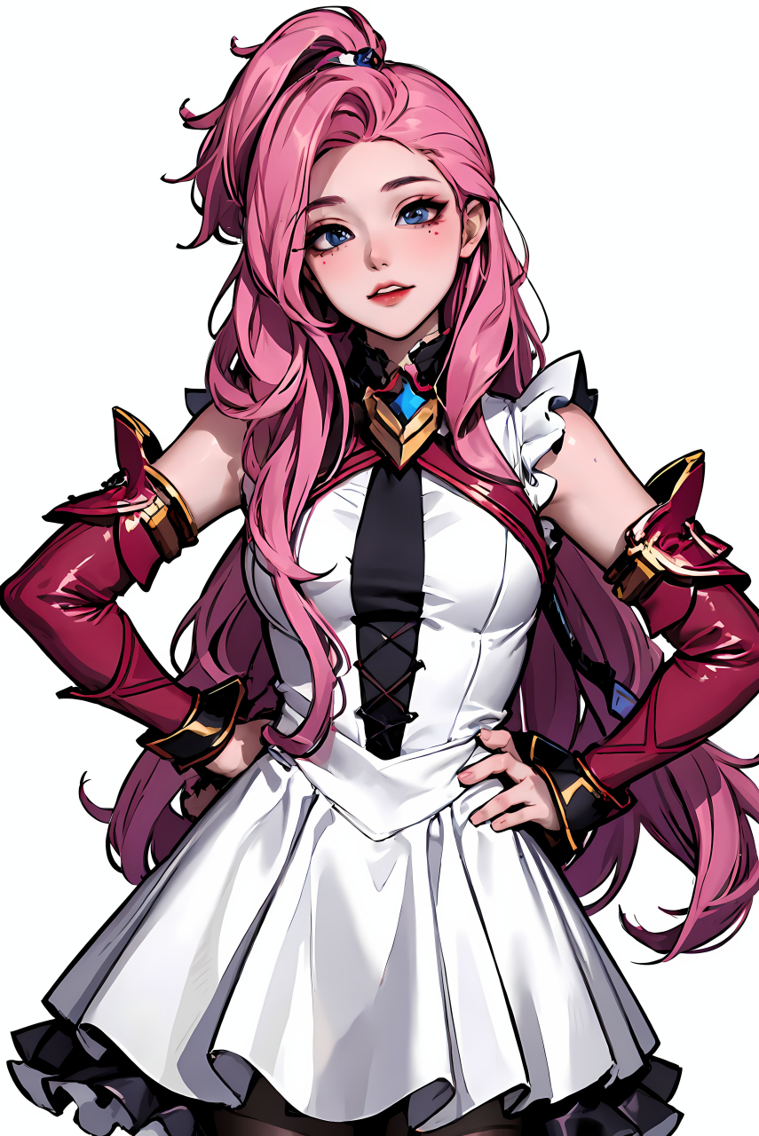 红尘纷扰,她守护真爱, #ai绘画# #萨勒芬妮# #英雄联盟