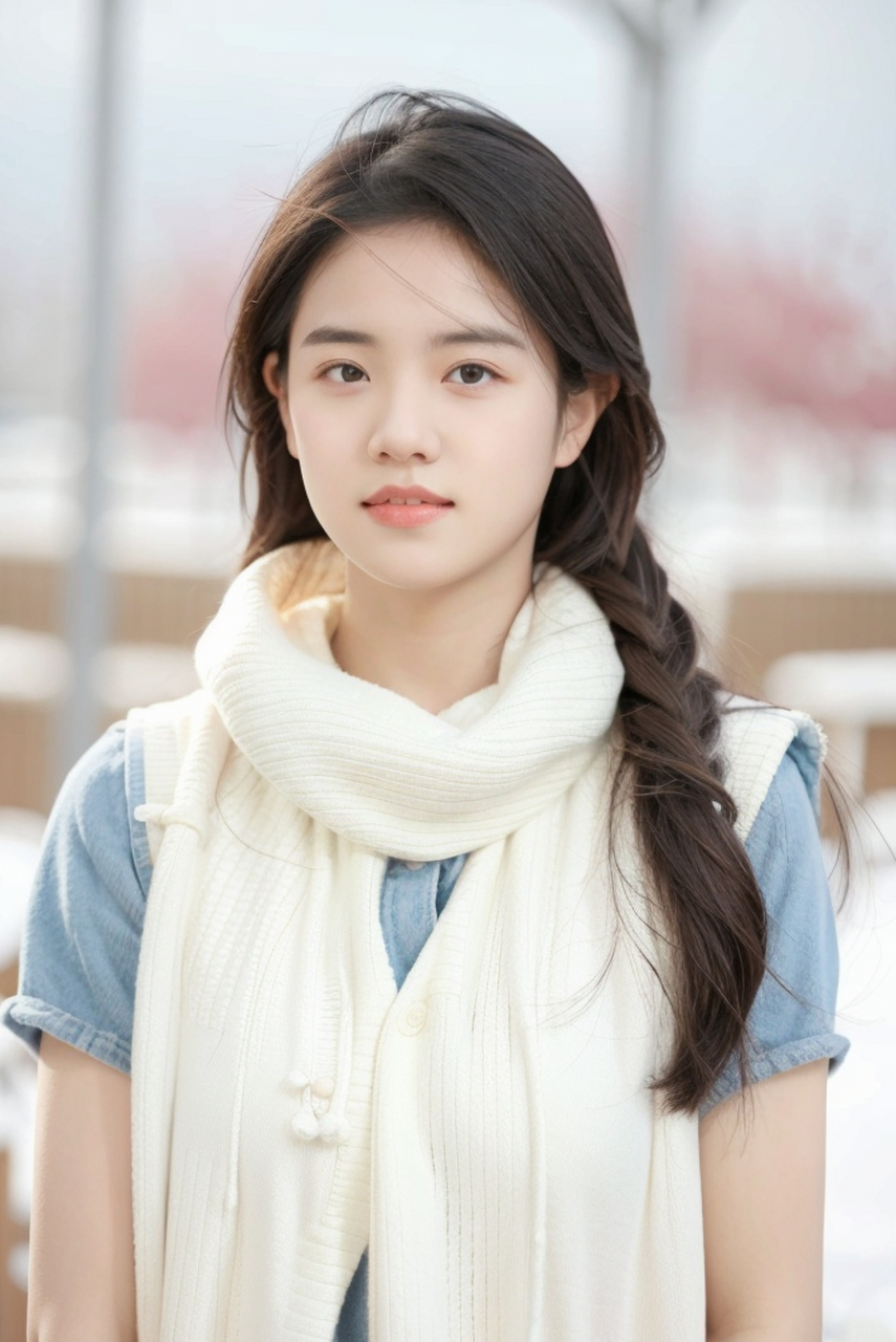 小清新风格漂亮美女街拍摄影人像写真#人像摄影# #性感美女# #时尚穿