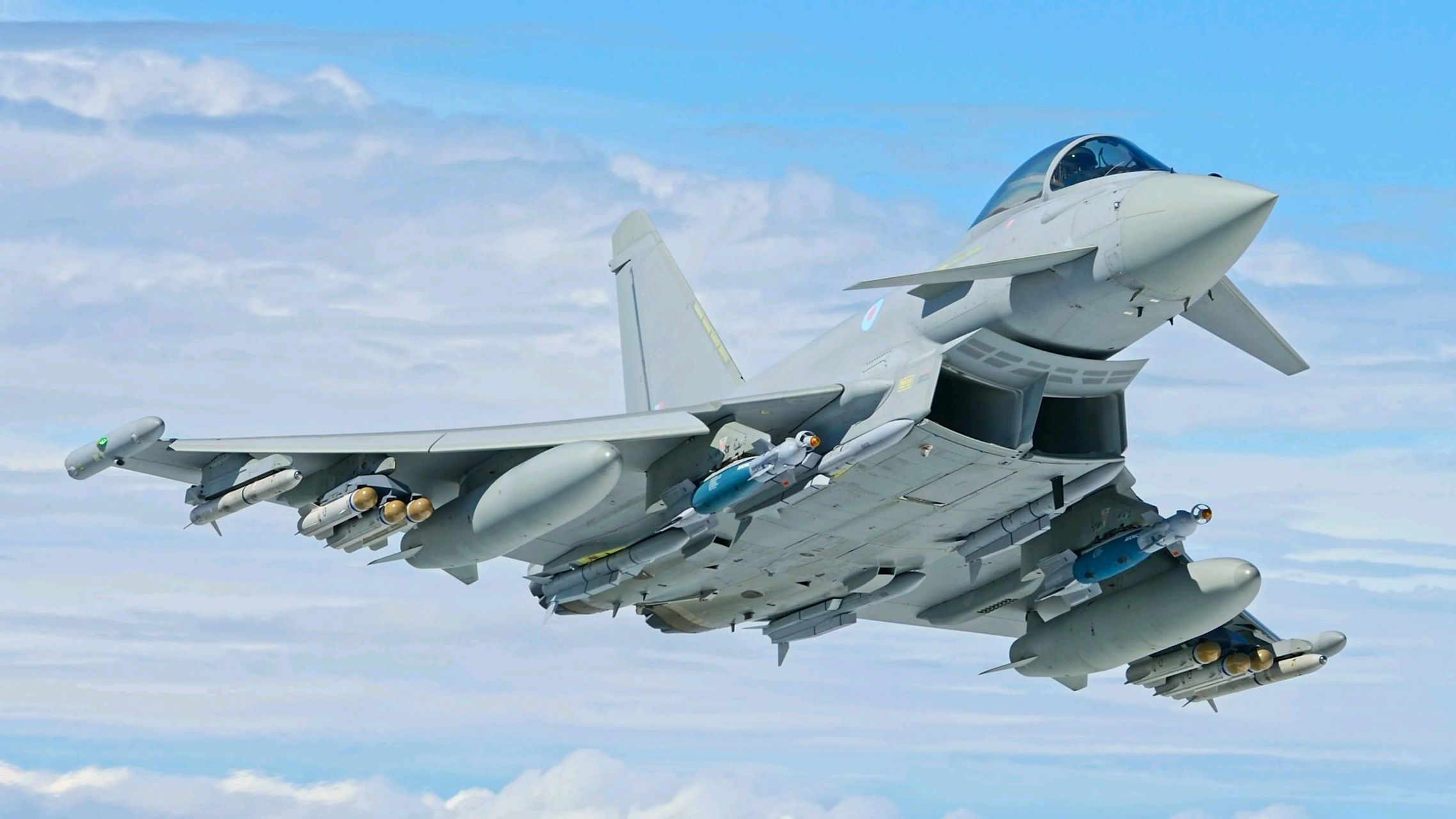 老欧洲的阵风,台风和鹰狮战斗机.