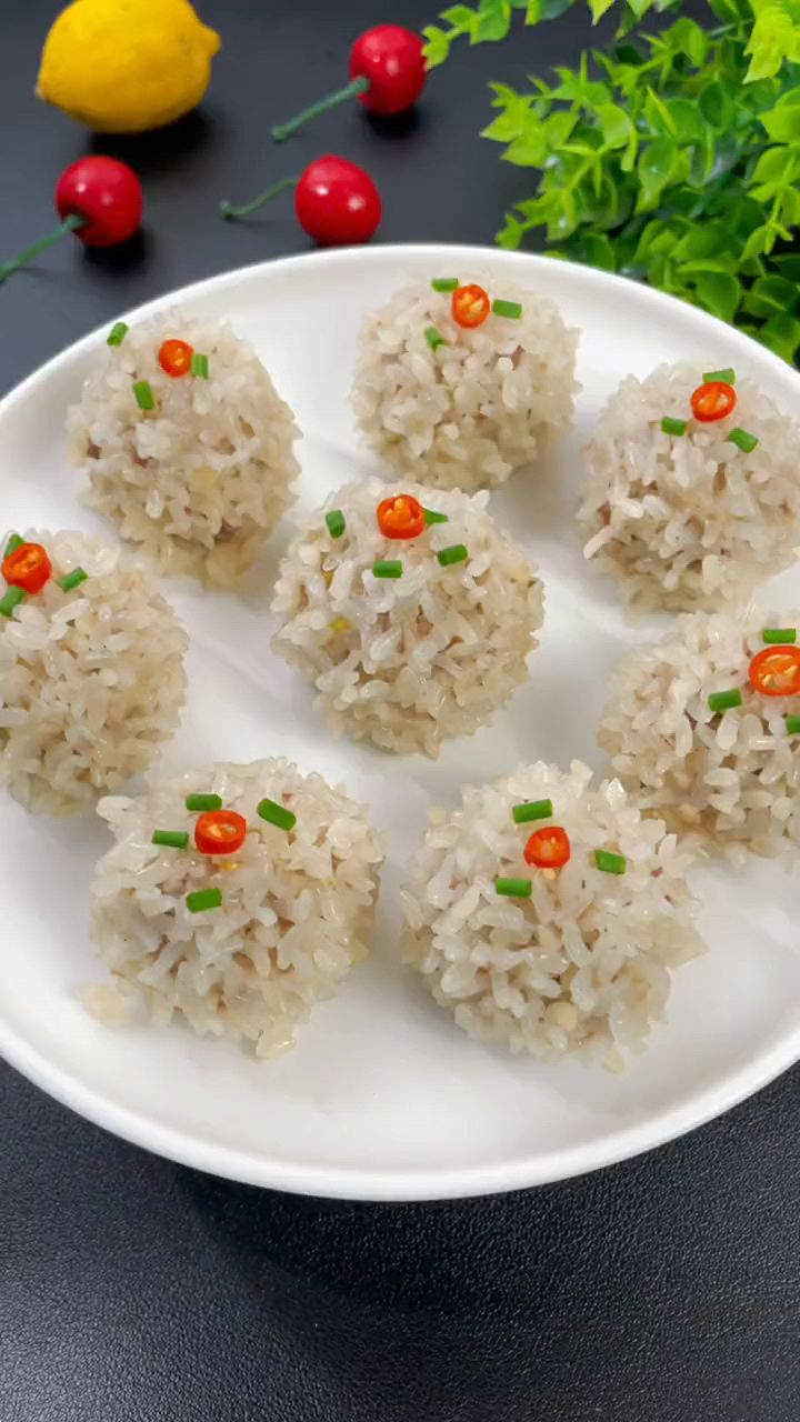 糯米藕丸子～家常菜