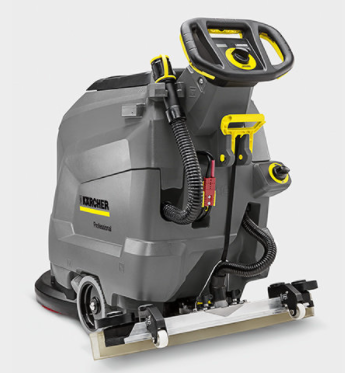 卡赫karcher洗地机手推式工厂车间商场超市无线擦洗吸扫机车bd50
