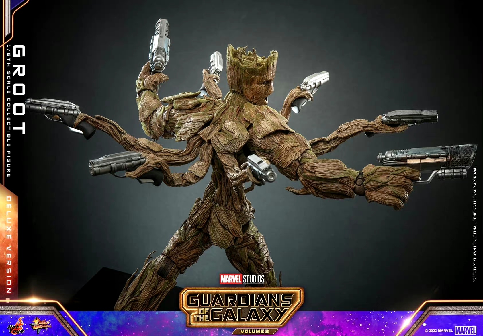 模型欣赏:hot toys 1/6 青年格鲁特