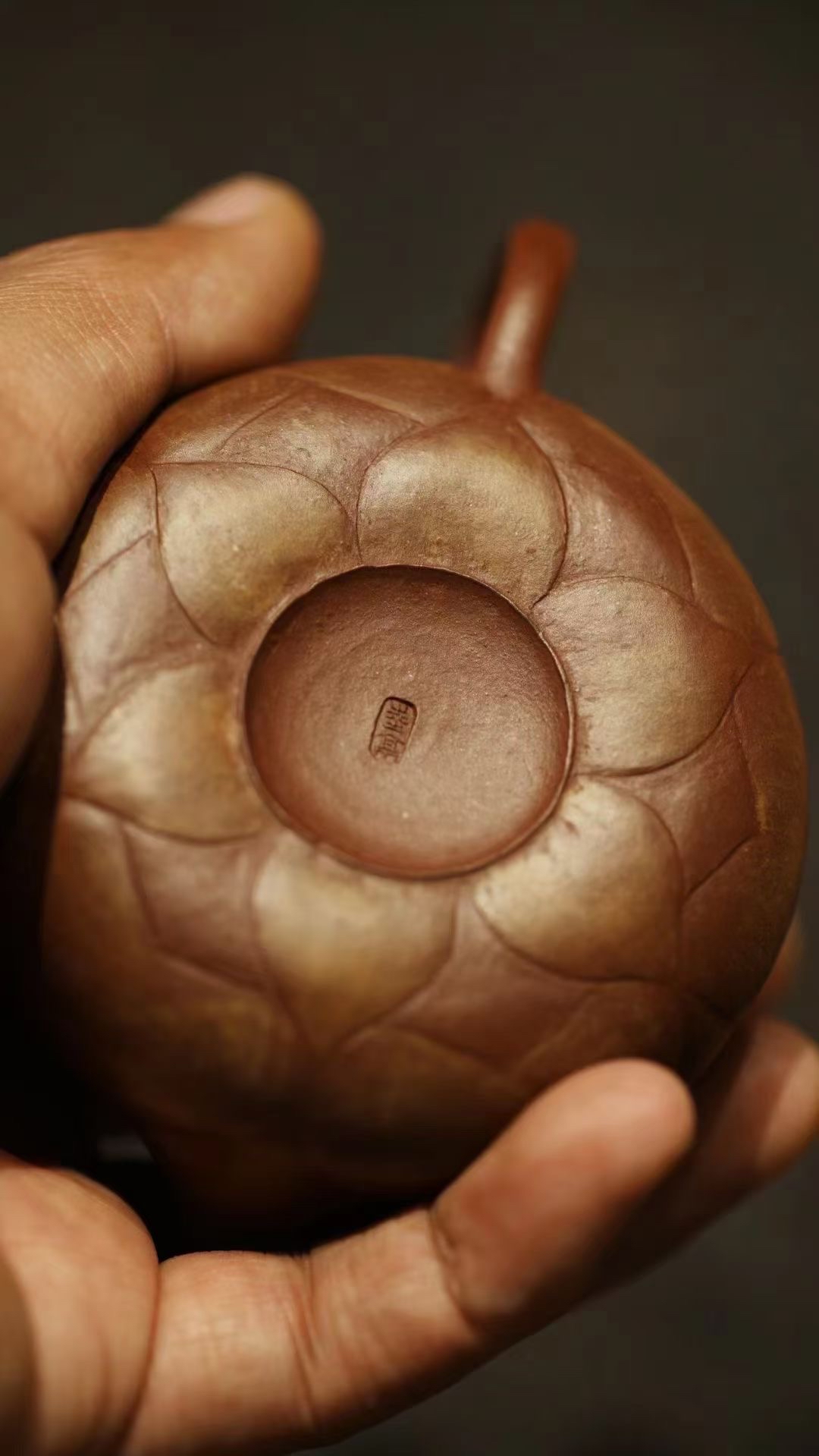 宜兴紫砂壶陆婷全手工莲意创作