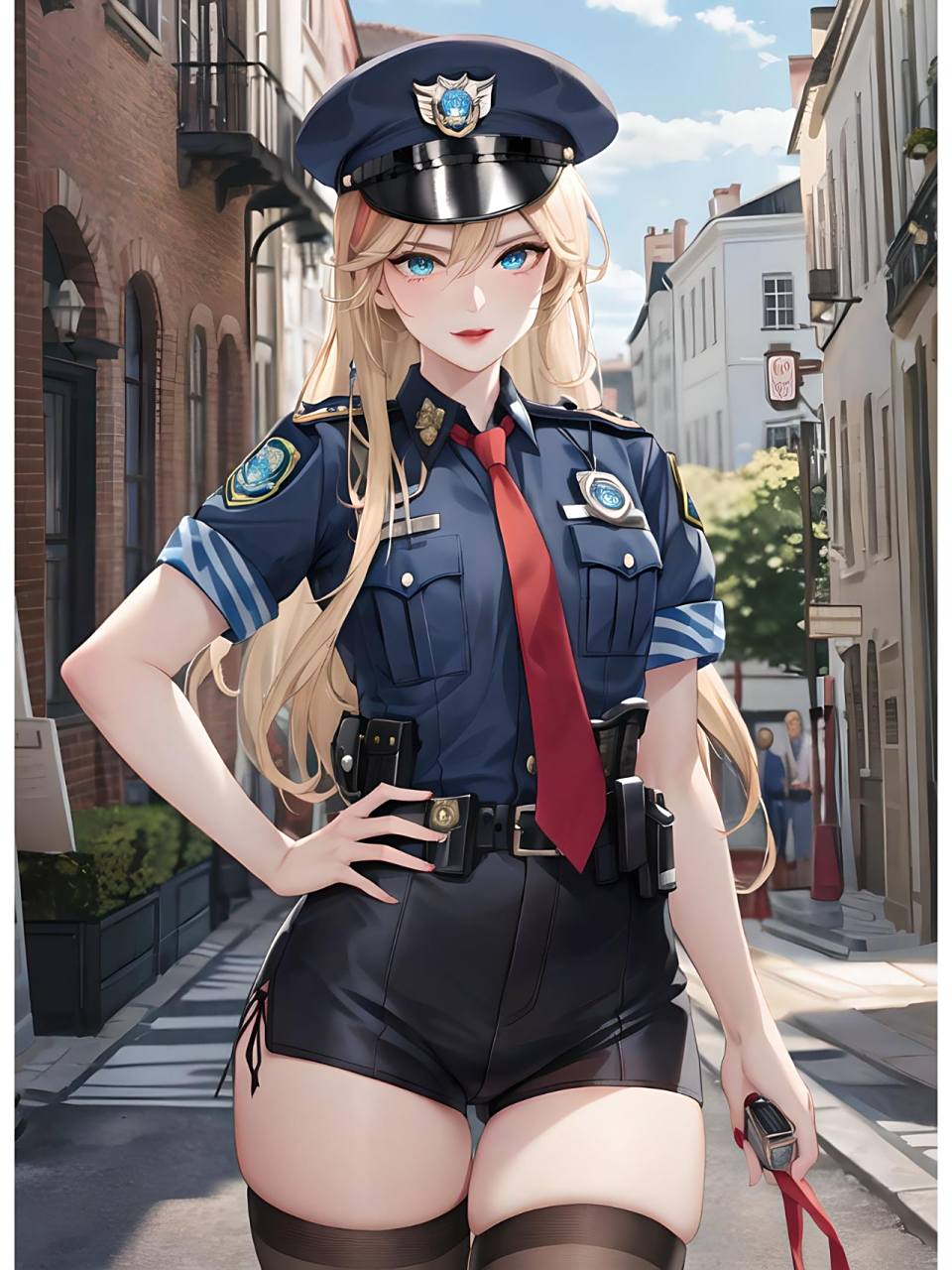 二次元女警9469♀15 动漫世界中那道正义的光