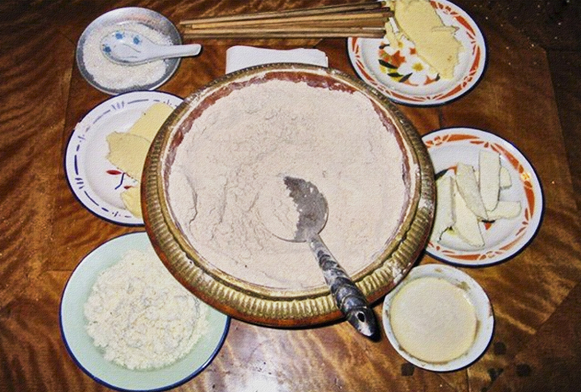 藏餐不能不吃的"藏三样",手抓肉,糌粑,酥油茶,都是我的最爱(73°з