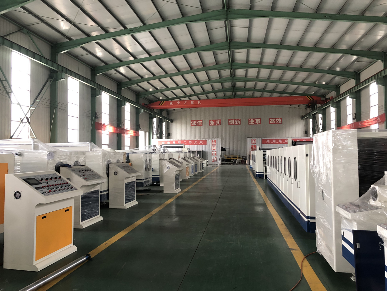 sf-280s 吸附式单面瓦楞机