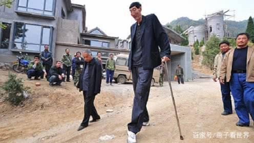 曾是中国第一高人,身高像