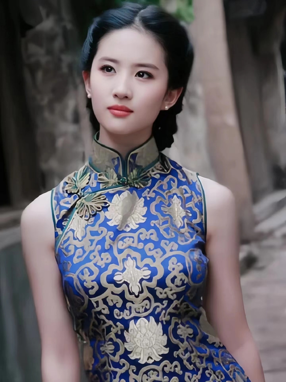 刘亦菲旗袍美人,好有气质魅力