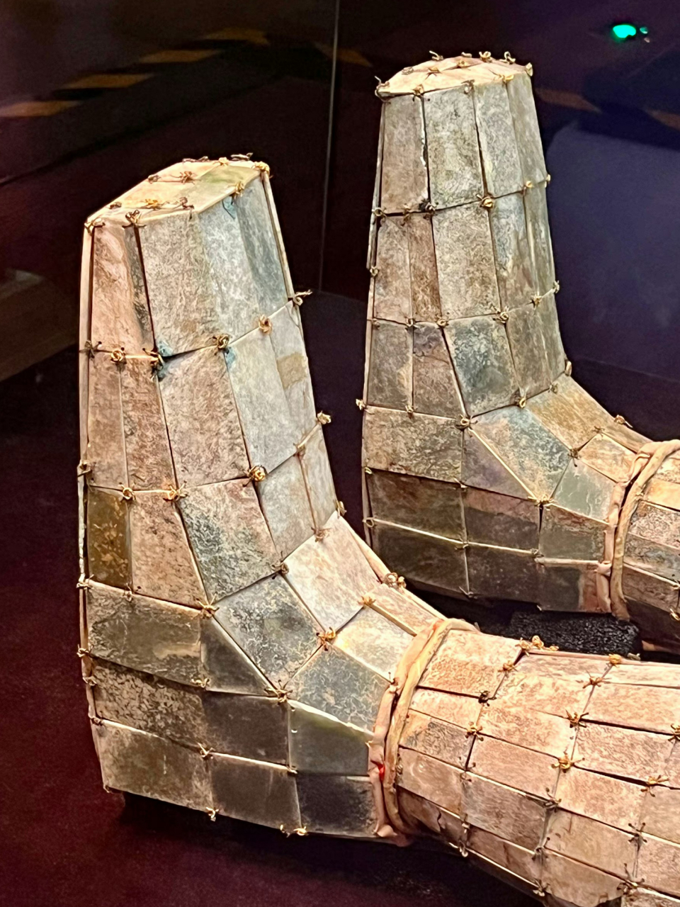 国内博物馆藏品# 西汉刘胜金缕玉衣 🧥,是我国首次发现,规格最高