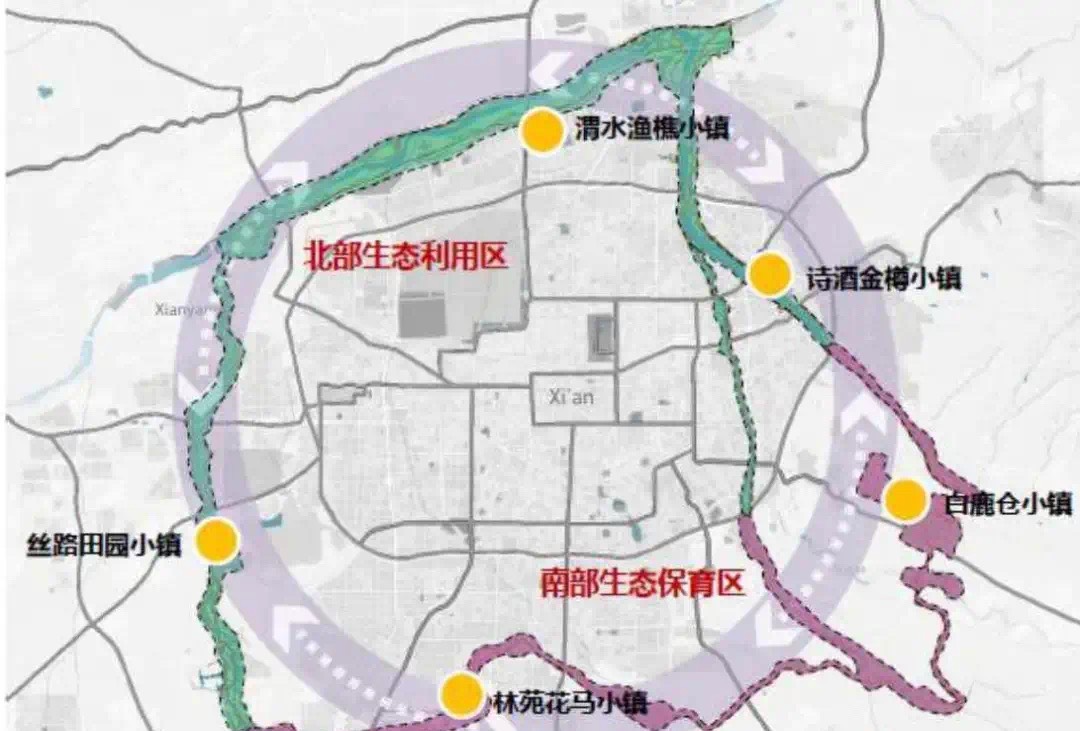西安规划建设"超级城市绿道,串联"三河一山"