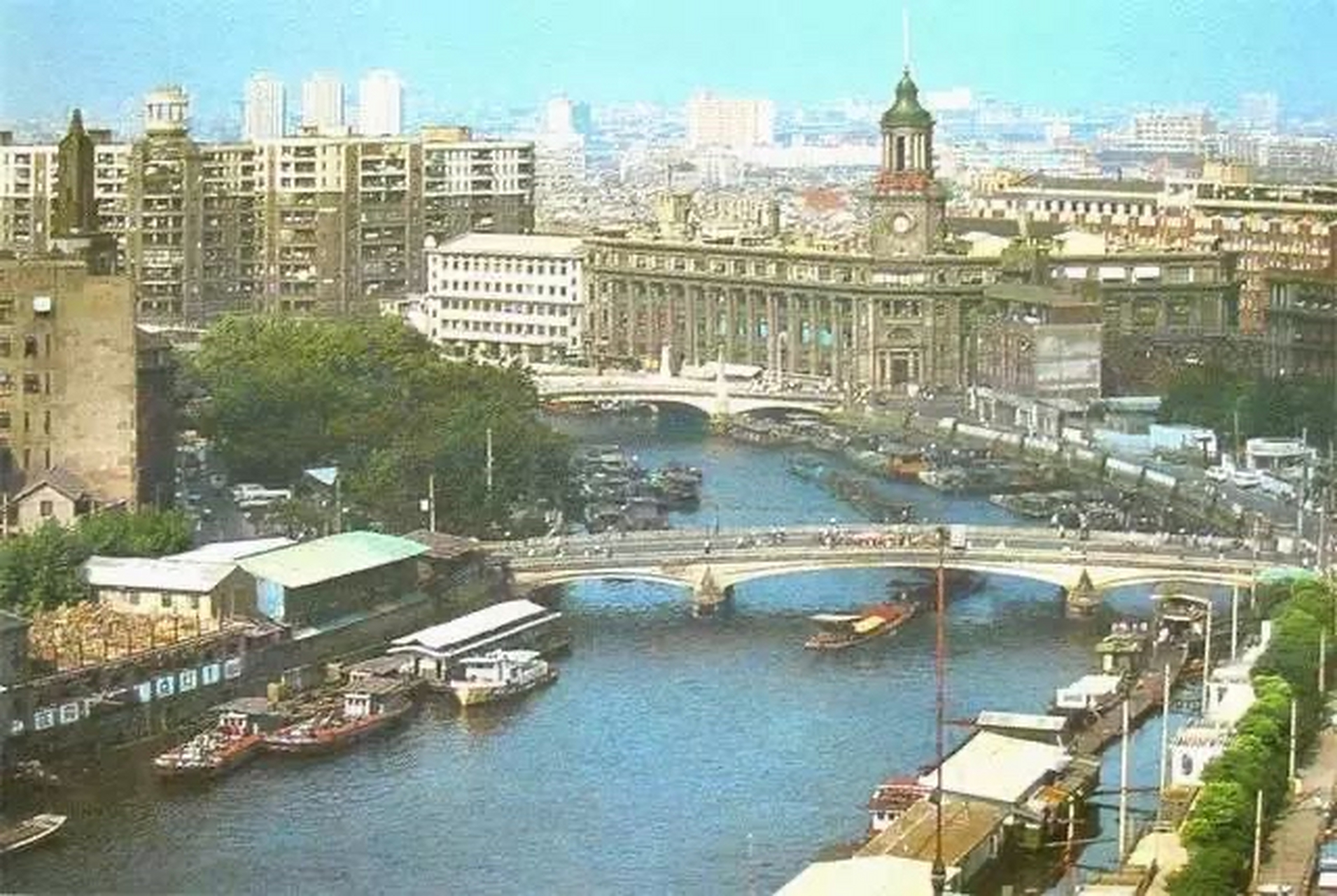 80年代上海苏州河