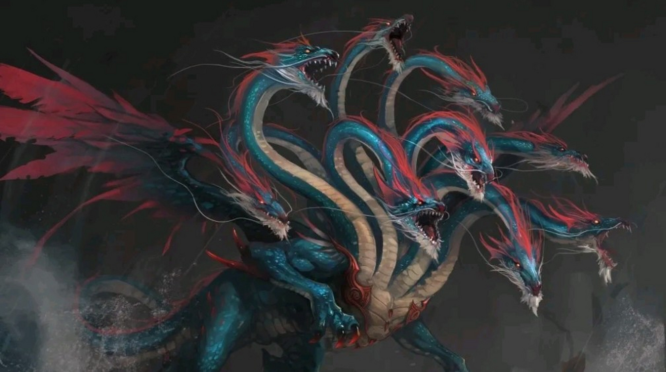 山海经中记载的四位上古妖蛇,每位都是上古大妖,实力不弱于龙.