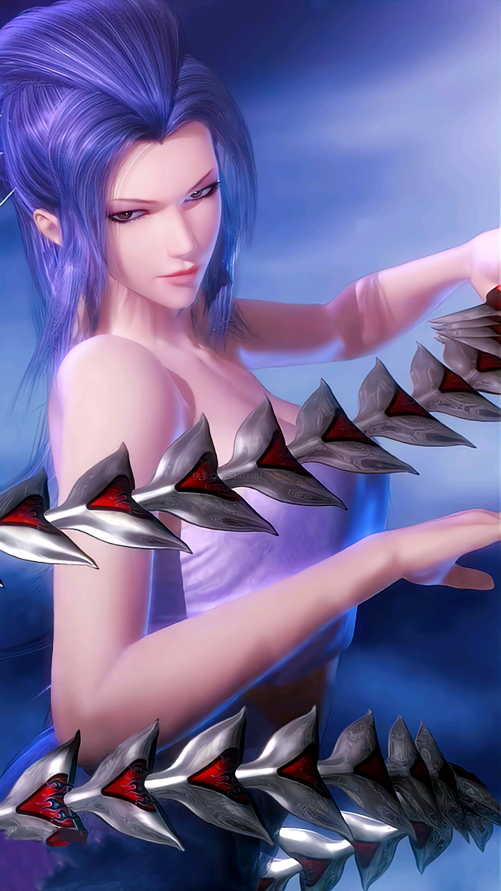 天行九歌# 紫女精美壁纸图片#国漫女神# #紫女