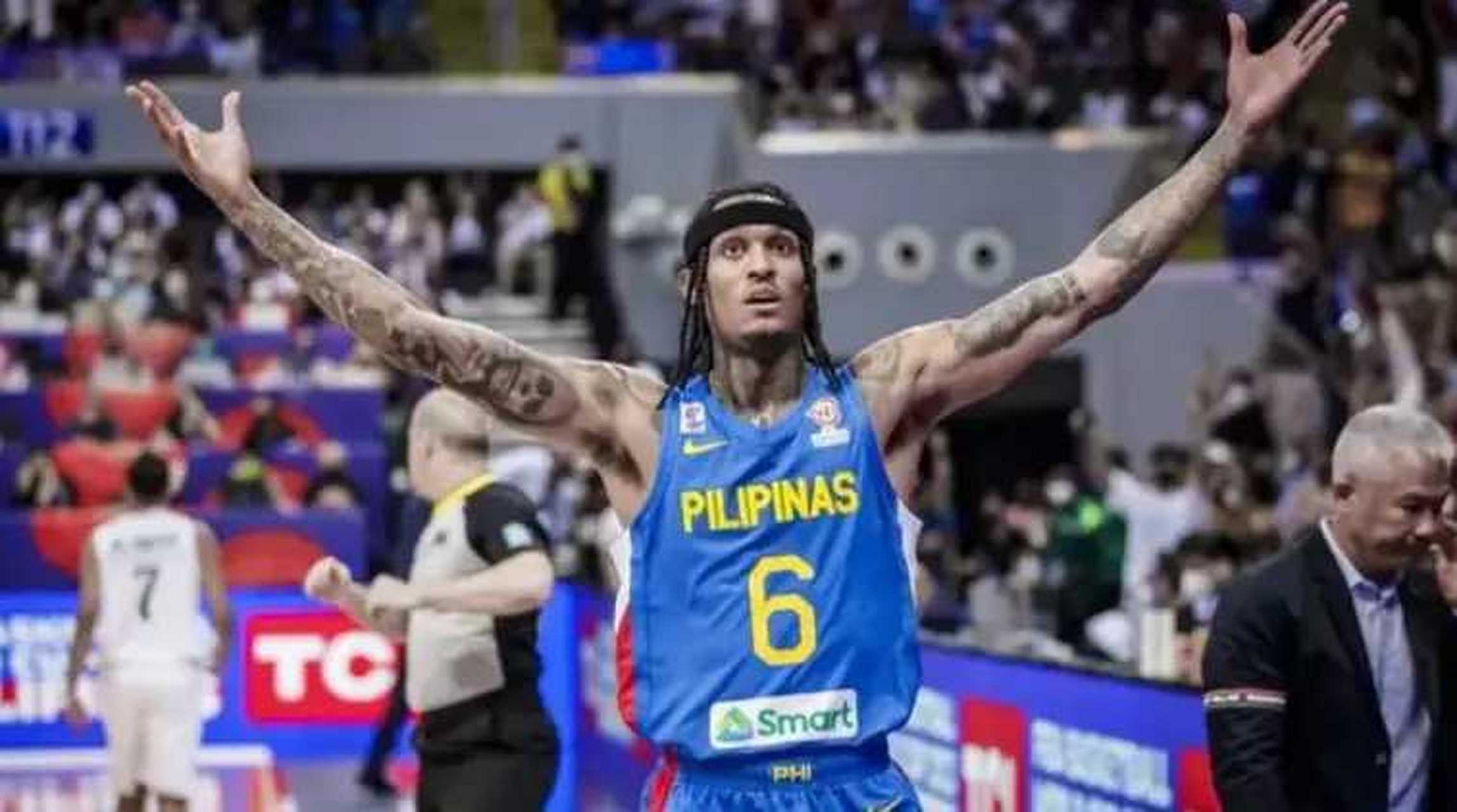 菲律宾男篮85-62大胜科特迪瓦,克拉克森国家队首战表现出色.